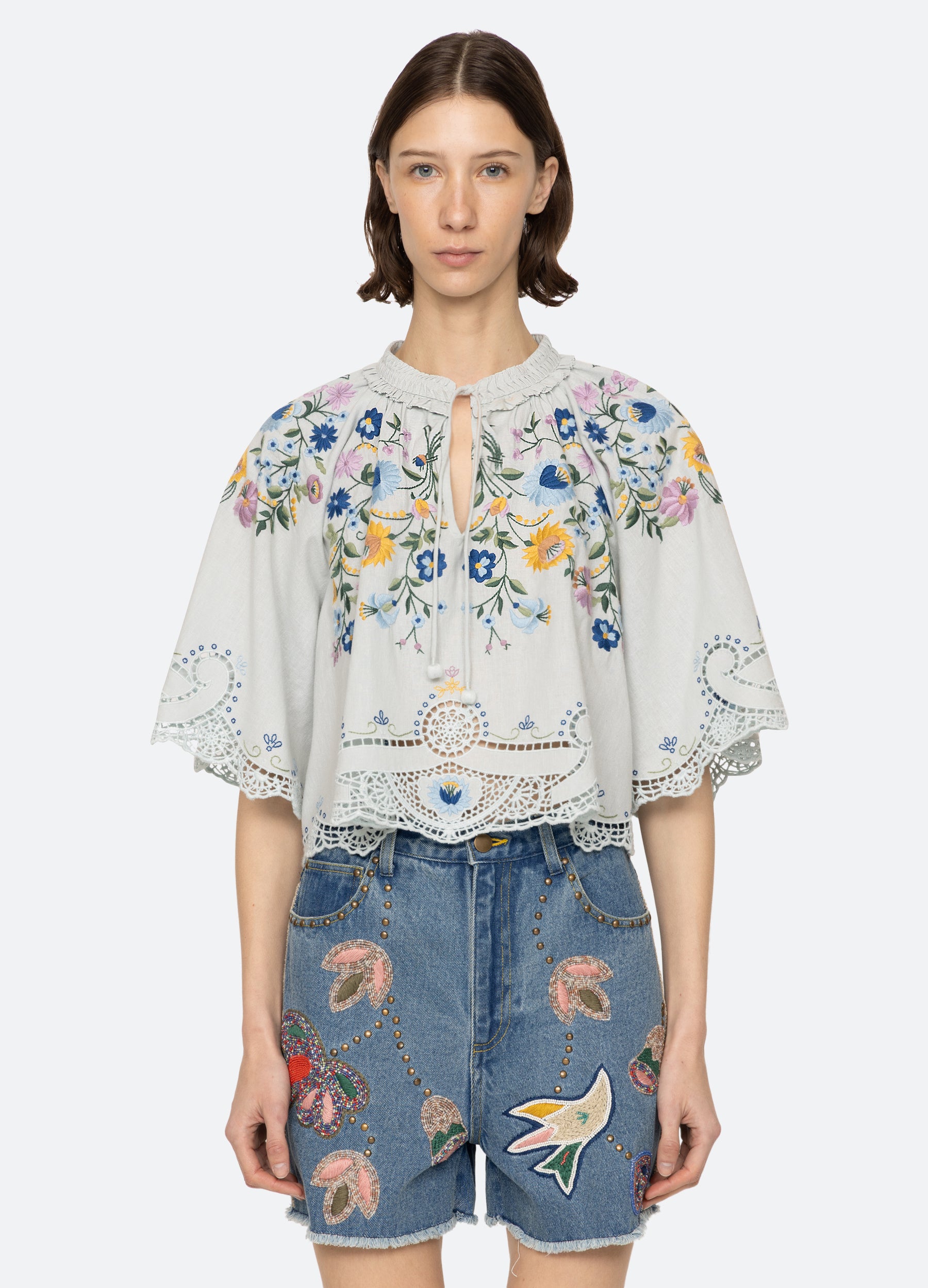 Celia Short Sleeve Top for Women