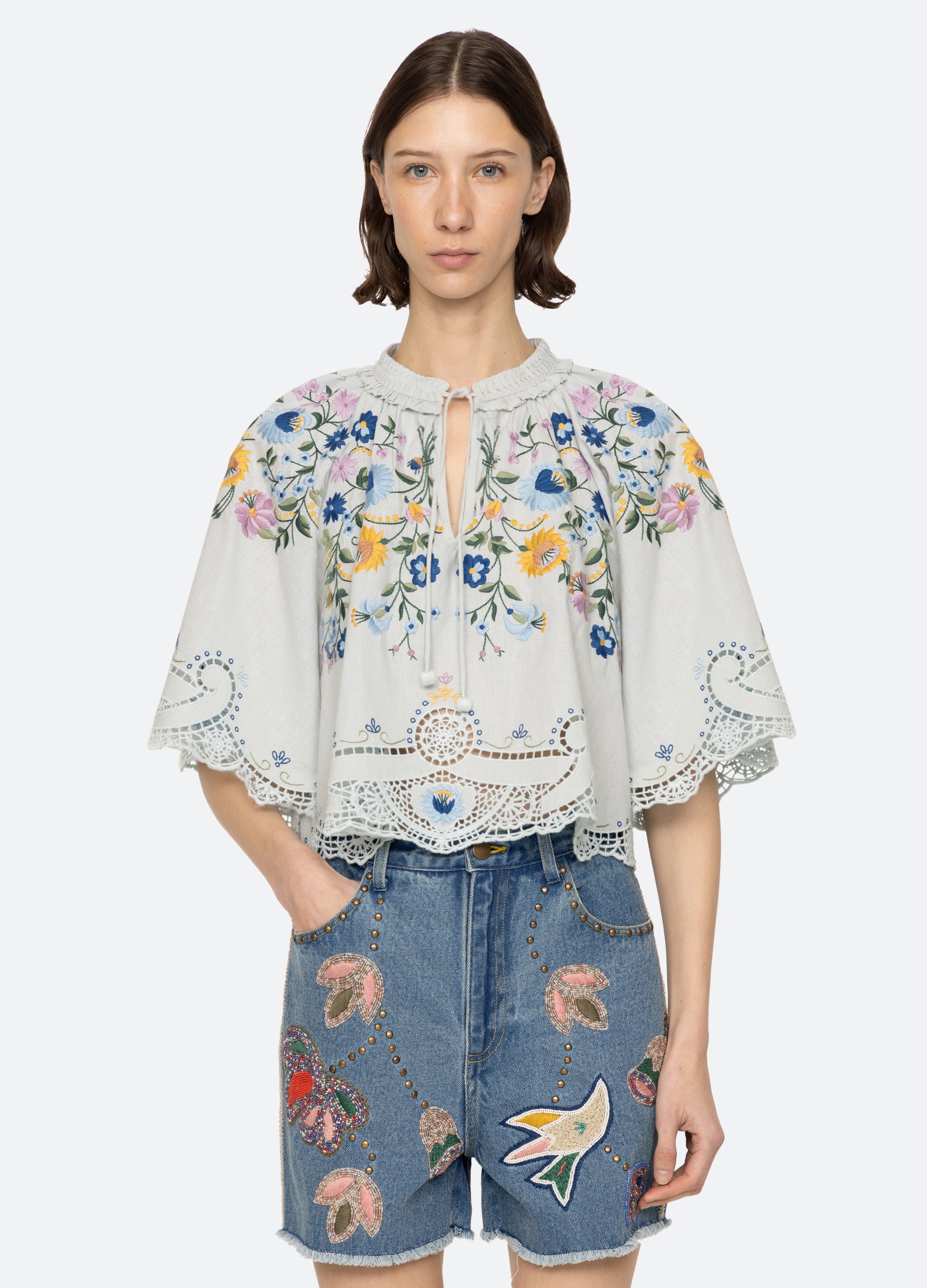 Celia Short Sleeve Top for Women