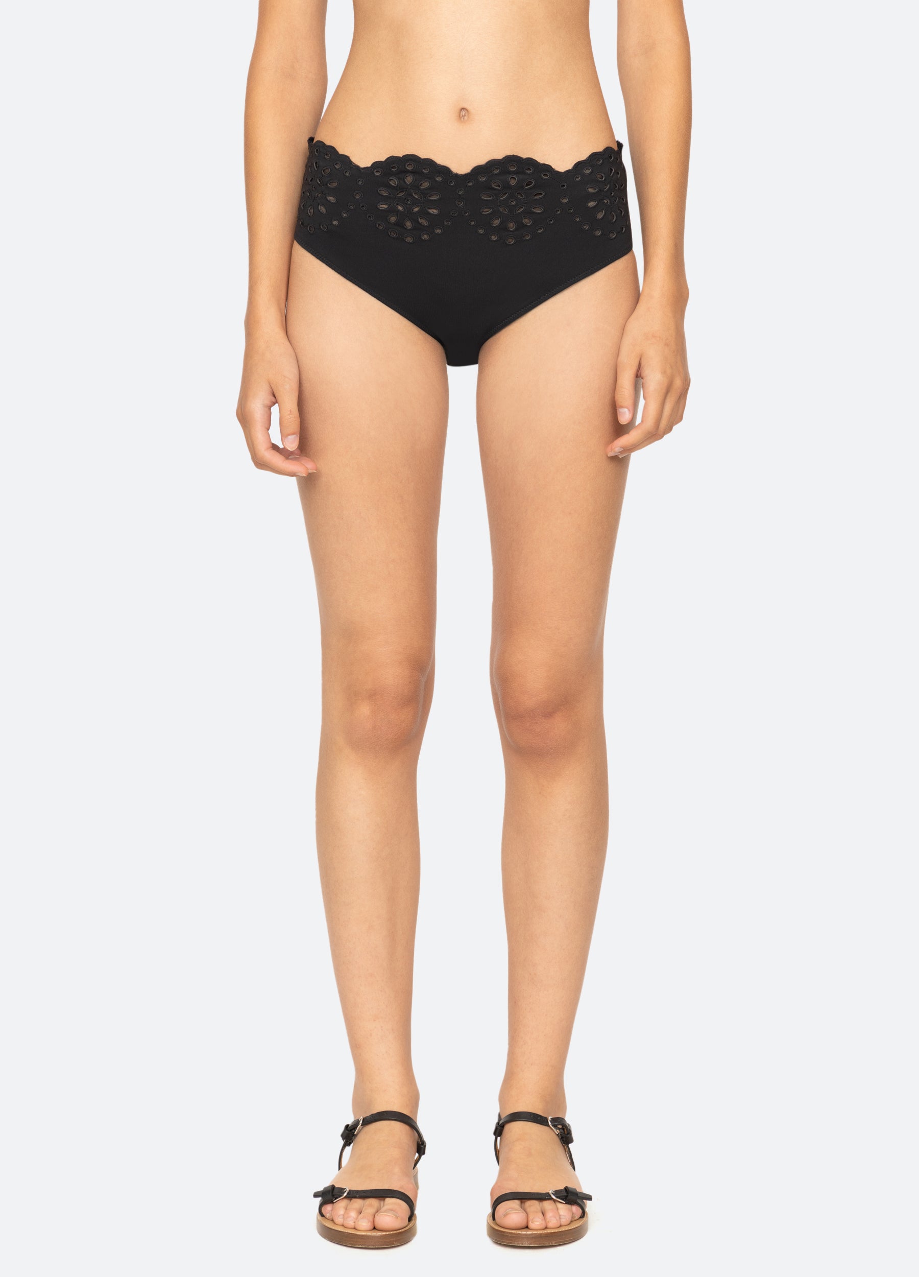 Stylish Scallop Bottom Top by Mae