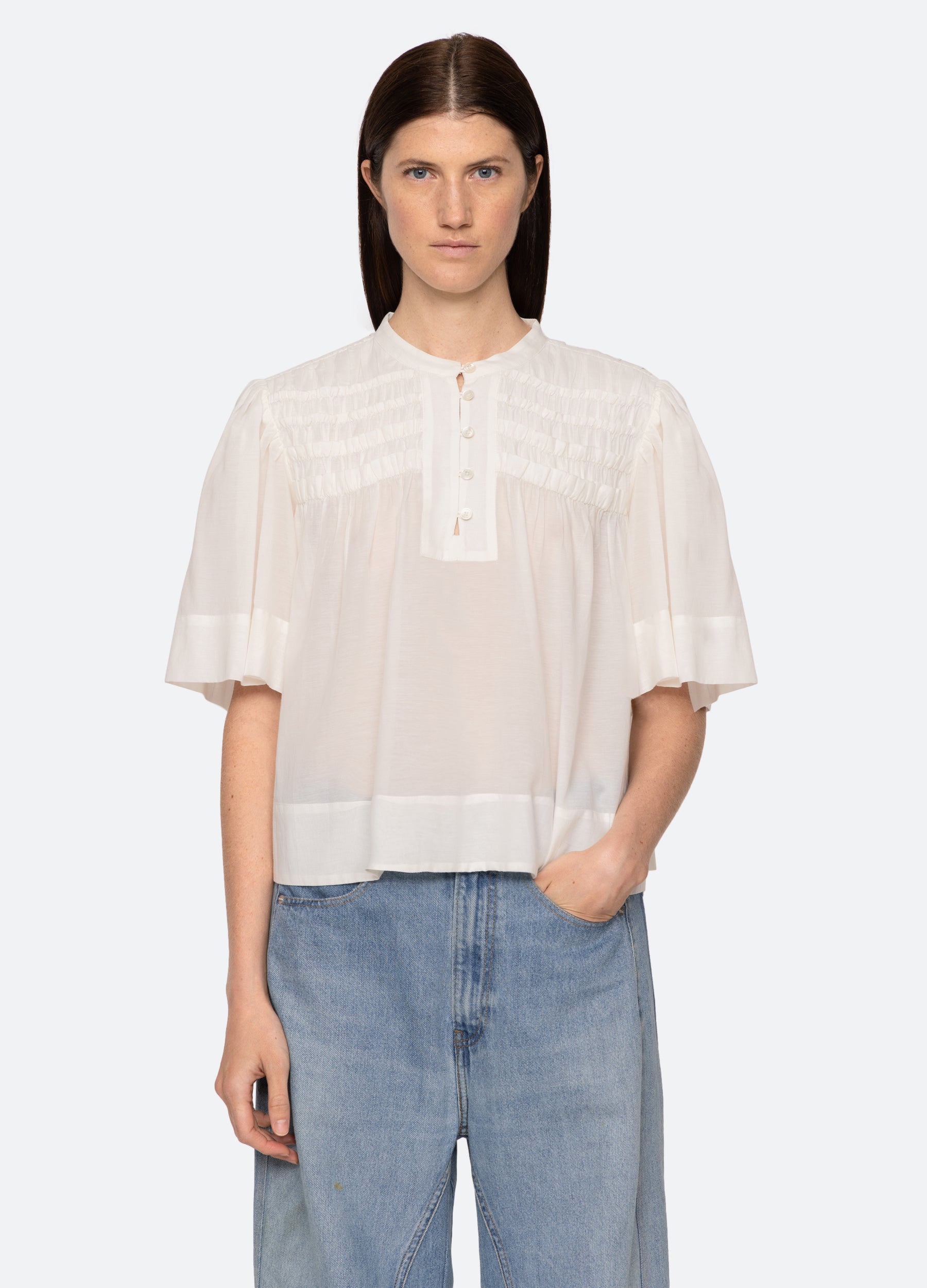 Nomi Short Sleeve Top for Women