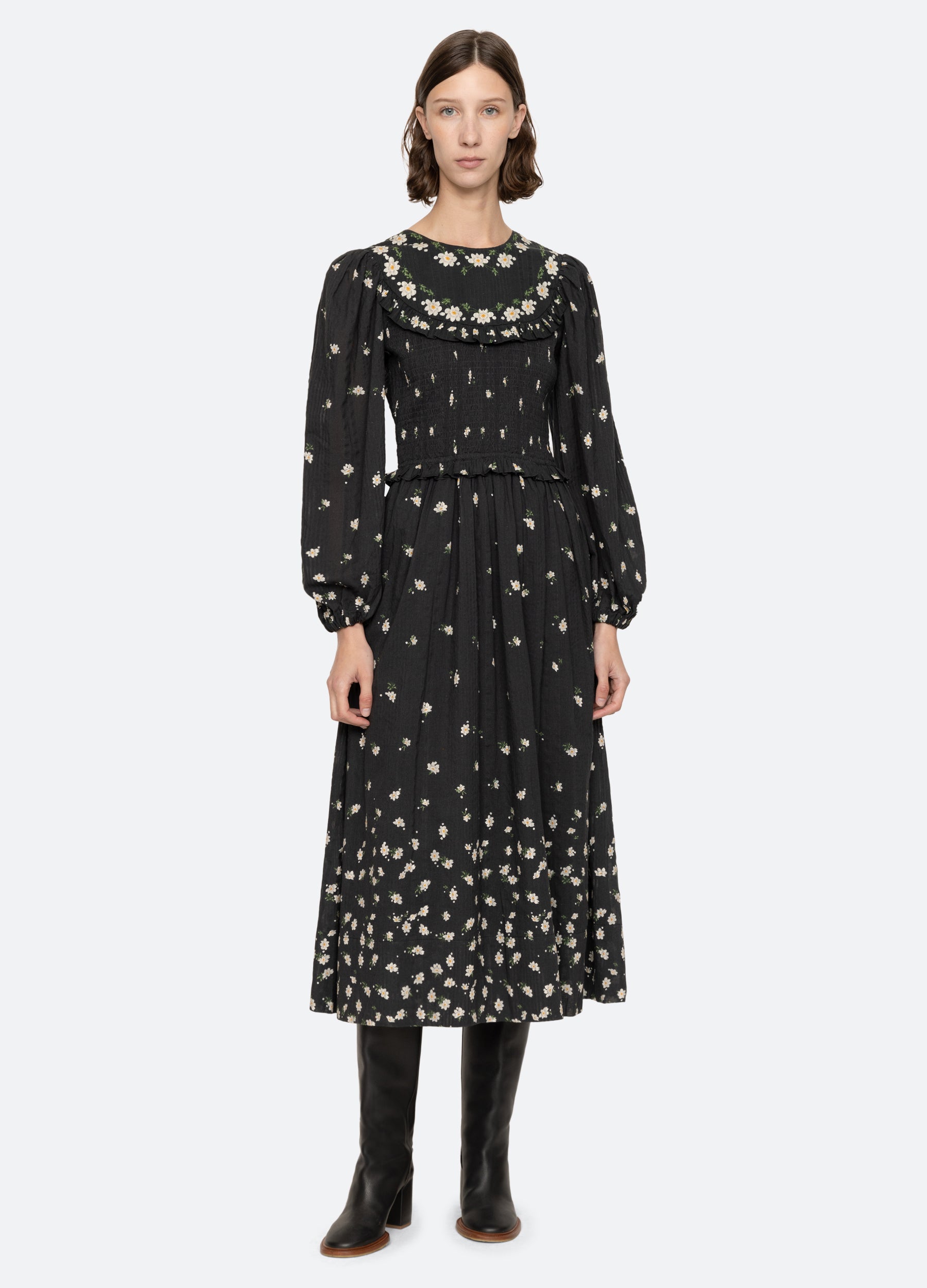 Elizabeth Long Sleeve Dress – Elegant & Timeless