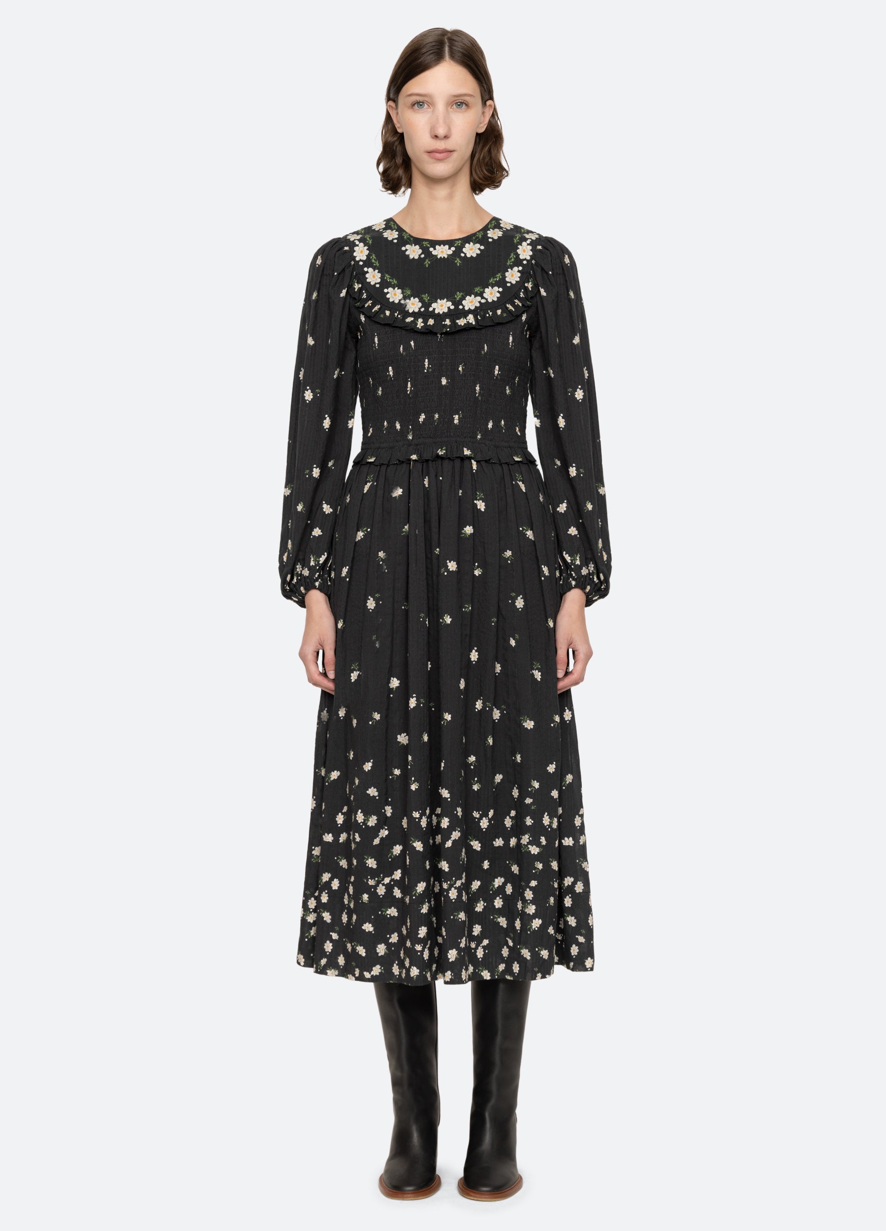 Elizabeth Long Sleeve Dress – Elegant & Timeless